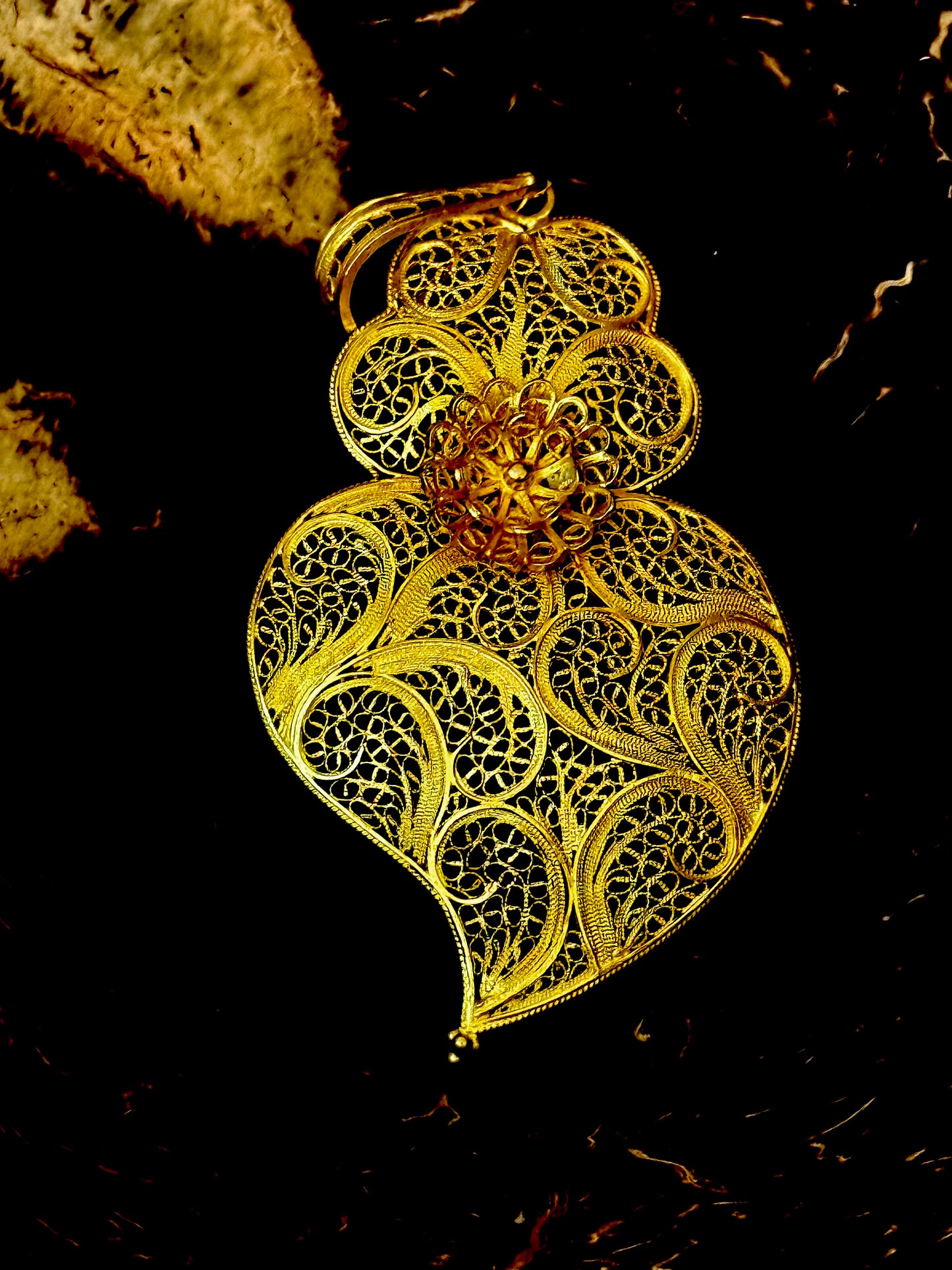 Coração em Filigrana tam8