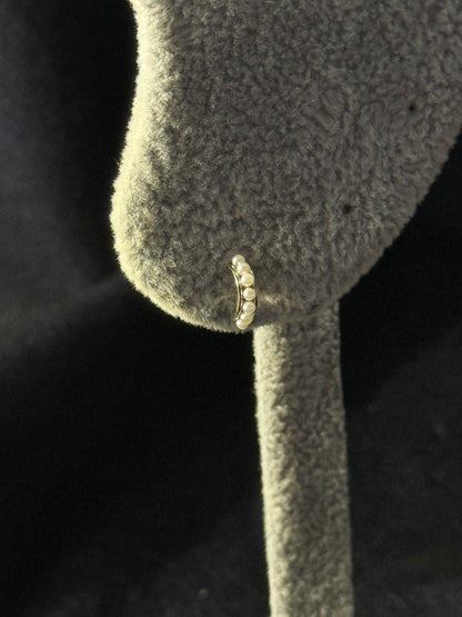 Brincos Perla luna