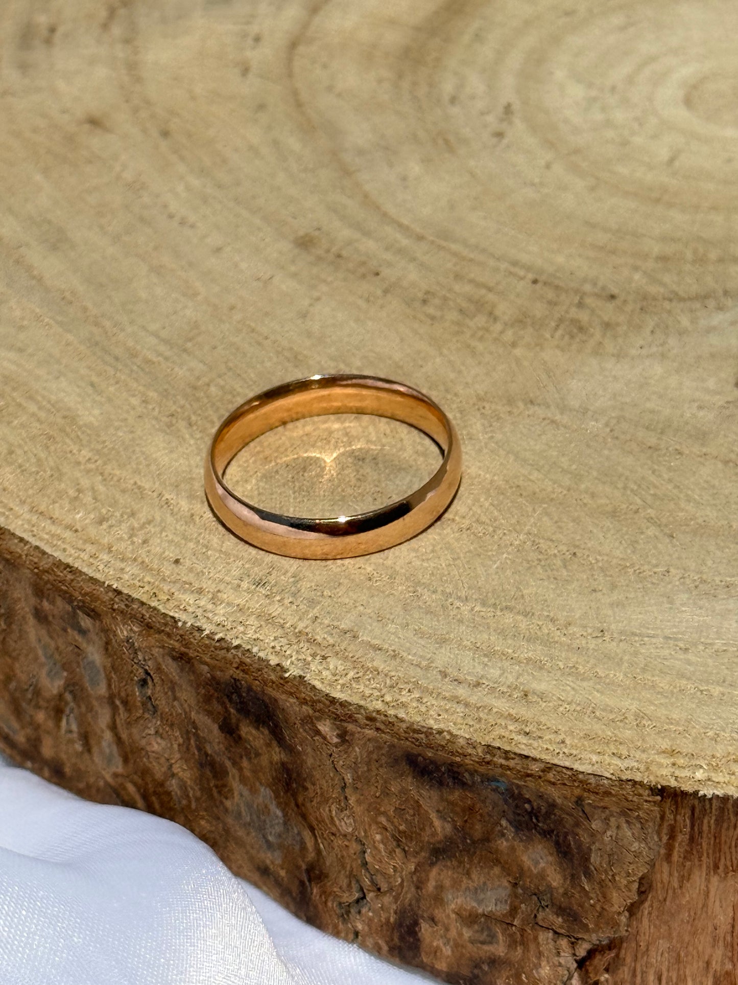 Aliança Amendoada 4mm